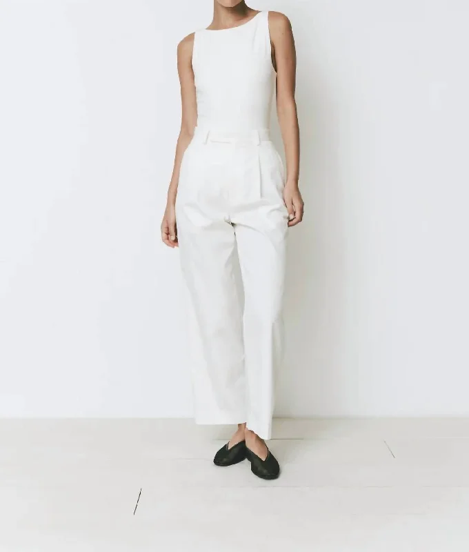 Can't Miss Siene Pants In Off White