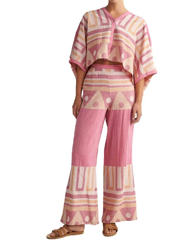 Special Savings Sifnos Pant In Fuschia
