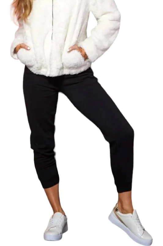 Exclusive Online Offer Solid Jill Jogger Pants In Black