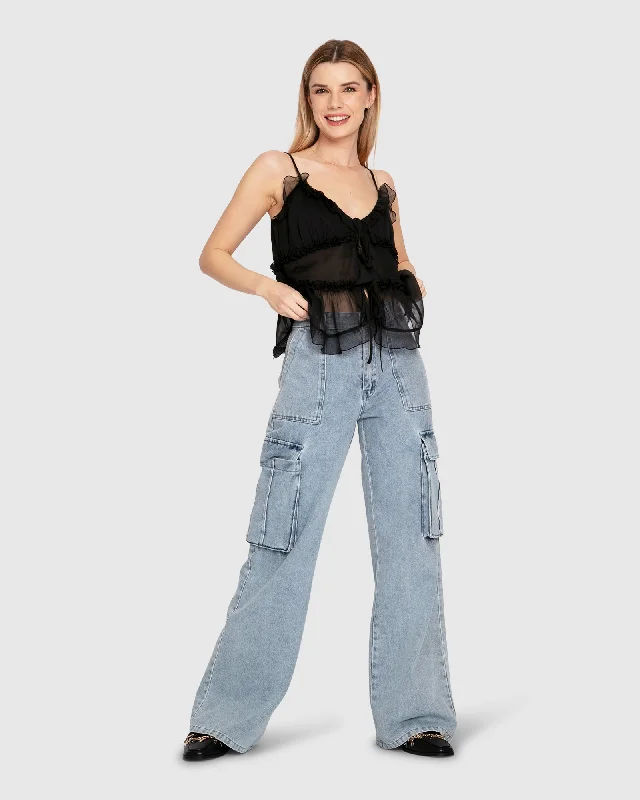 Limited Availability Southern Nights Cargo Jean
