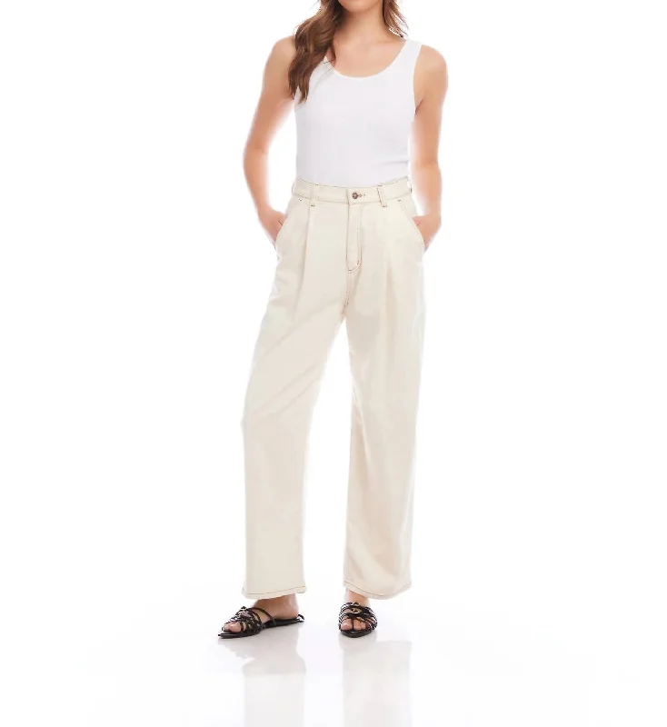 Deal Mania Tanner Pants In Natural
