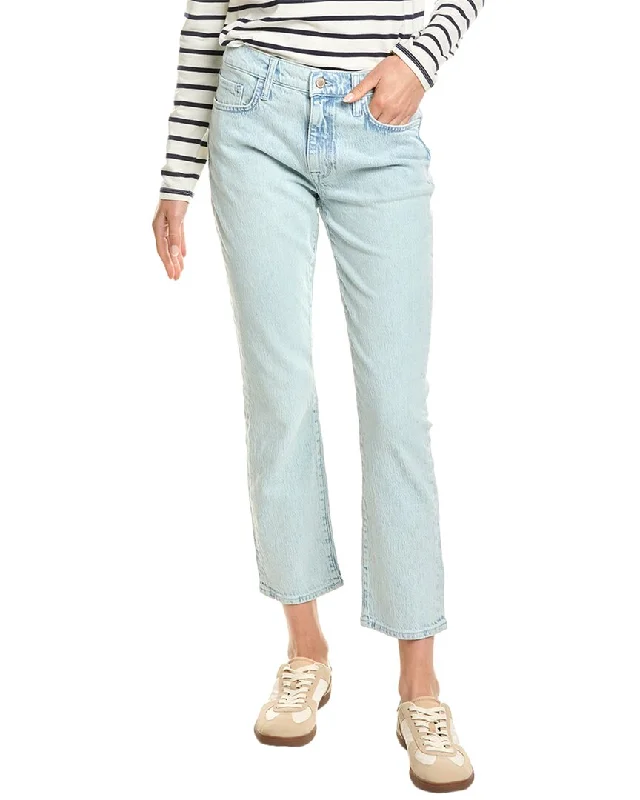 Referral Discount Triarchy Kate Mid-Rise Summer Light Indigo Cropped Slim Jean