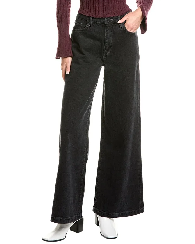 Exclusive Preview Triarchy Ms. Fonda High-Rise Loved Black Wide Leg Jean