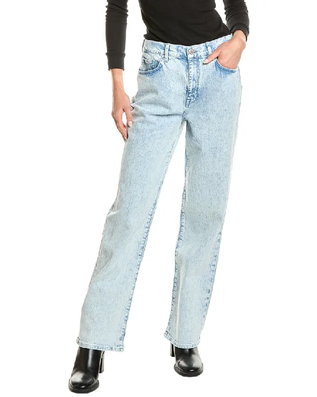 Price Blitz Triarchy Ms. Keaton High-Rise Summer Light Indigo Baggy Jean