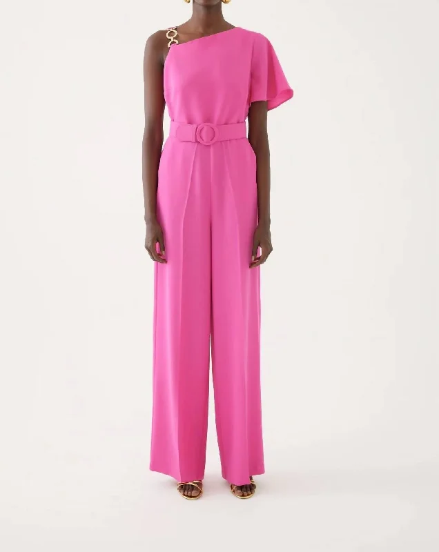 Buy Now Tulum Jumpsuit In Pink