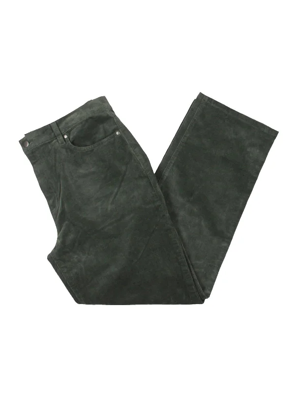 Savings Event Womens Corduroy High Waist Ankle Pants