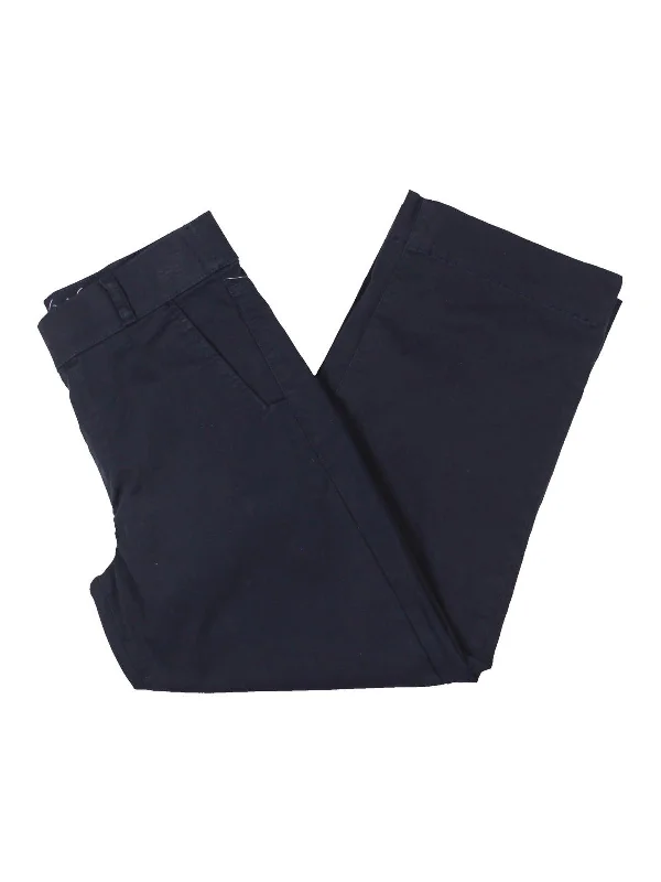 Markdowns Womens Crop High Rise Wide Leg Pants