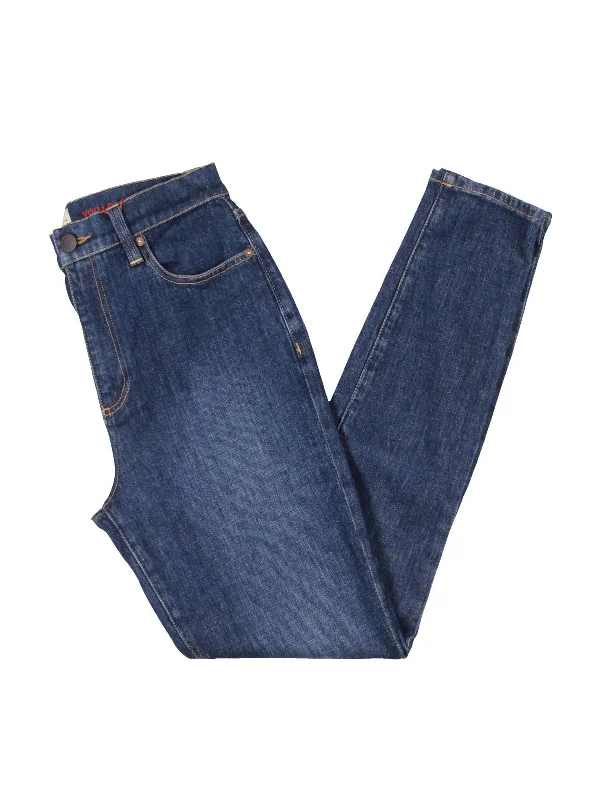 Unmissable Offer Womens High Rise Dark Wash Skinny Jeans