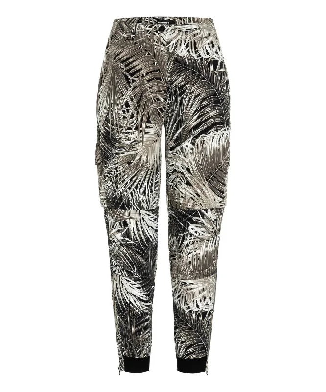 Blowout Deals Women's Jules Pants In Jungle Leaves