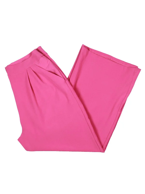 Special Discount Womens Pleated Professional Wide Leg Pants