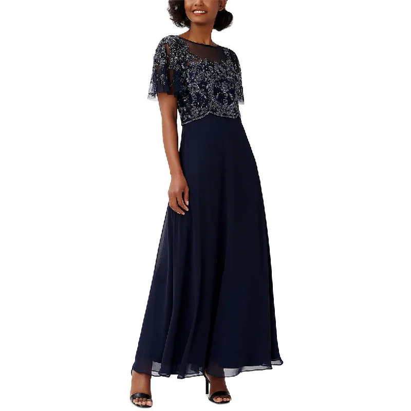 Super Deal Adrianna Papell Womens Evening Dress