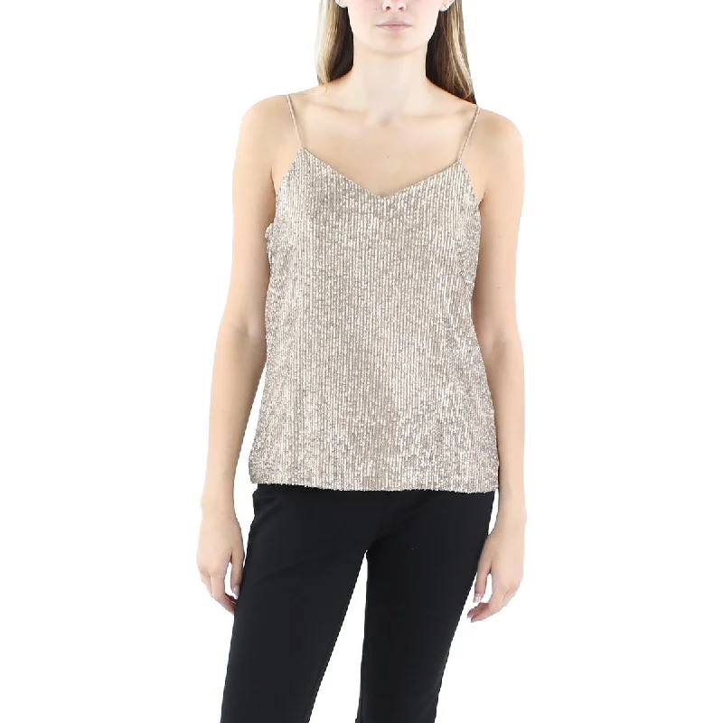 Don’t Miss Out Anne Klein Womens Sequined Shell