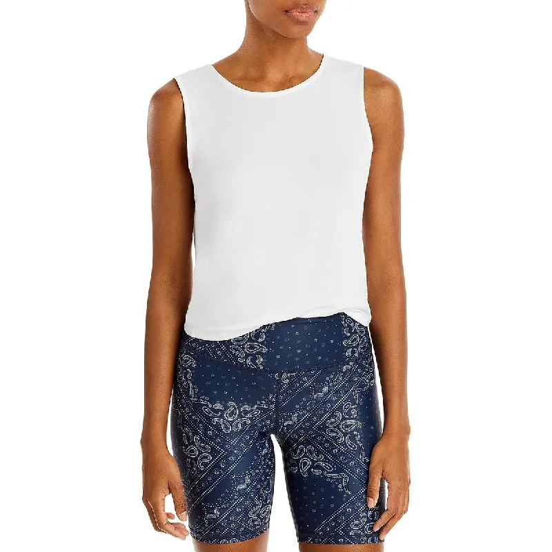 While Supplies Last Aqua Womens Knit Casual Tank Top