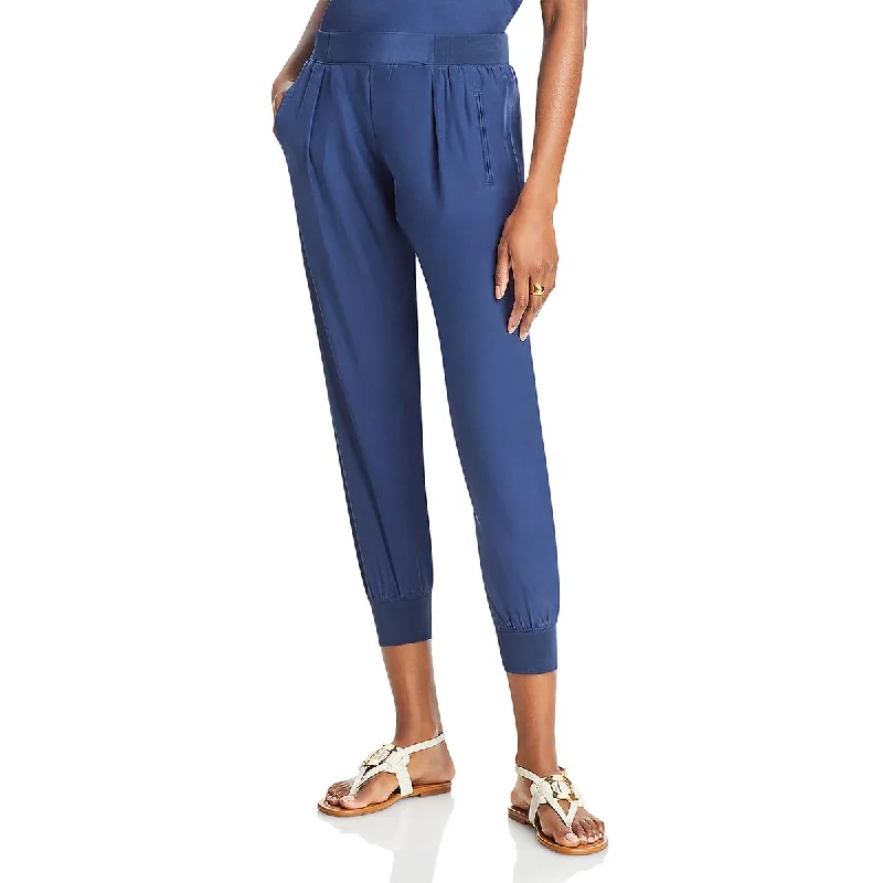 Discount Mania ATM Womens Silk Jogger Pants
