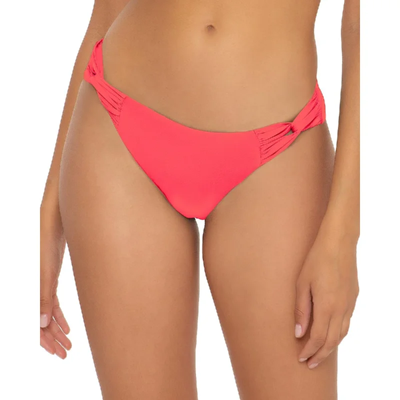 Deep Discounts Becca by Rebecca Virtue Womens Nyla Twist Side Twist Side Swim Bottom Separates
