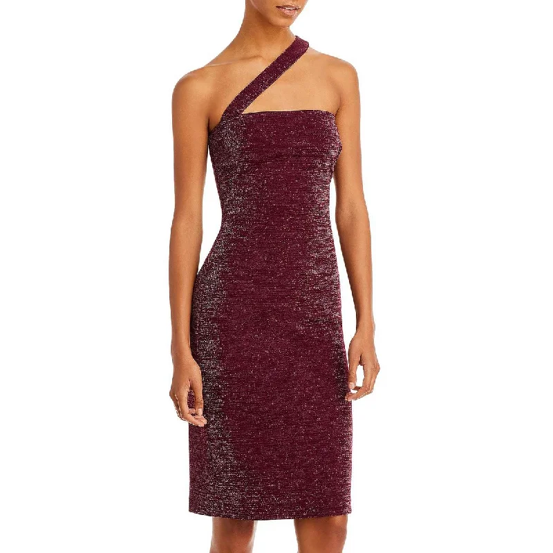Clearance Sale Black Halo Womens Vintea Metallic Midi Cocktail and Party Dress