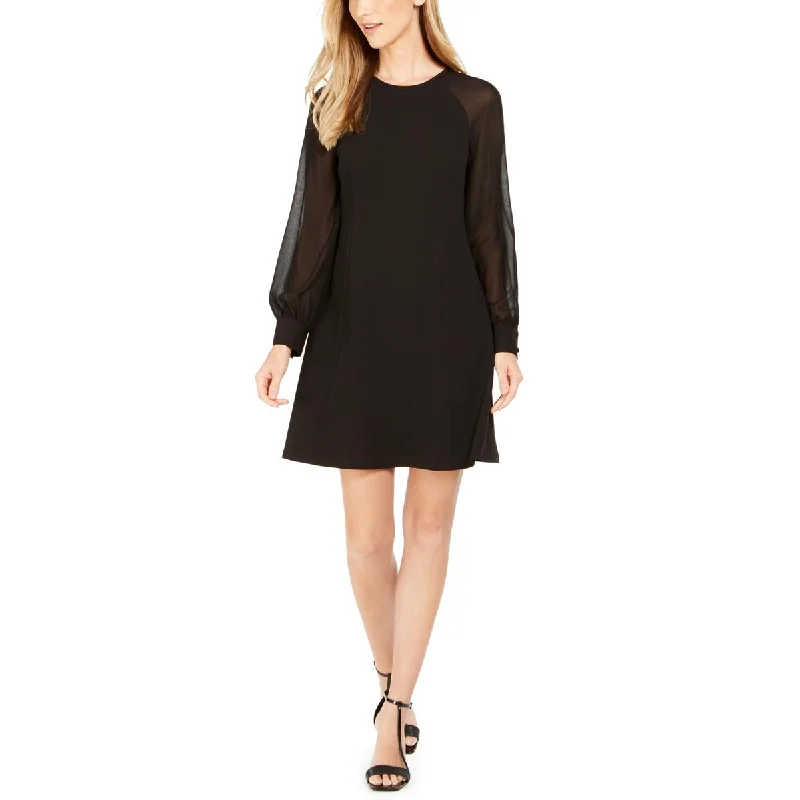 Price Drop Alert Calvin Klein Womens Illusion Knee-Length Wear to Work Dress