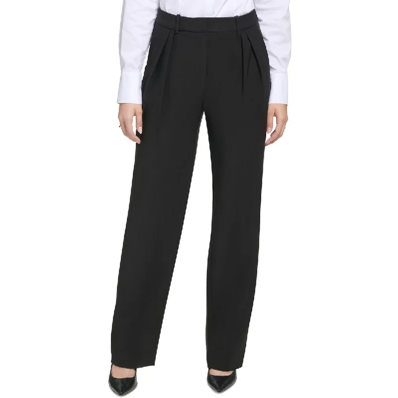 Super Bargain Calvin Klein Womens Wide Leg High Waist Dress Pants