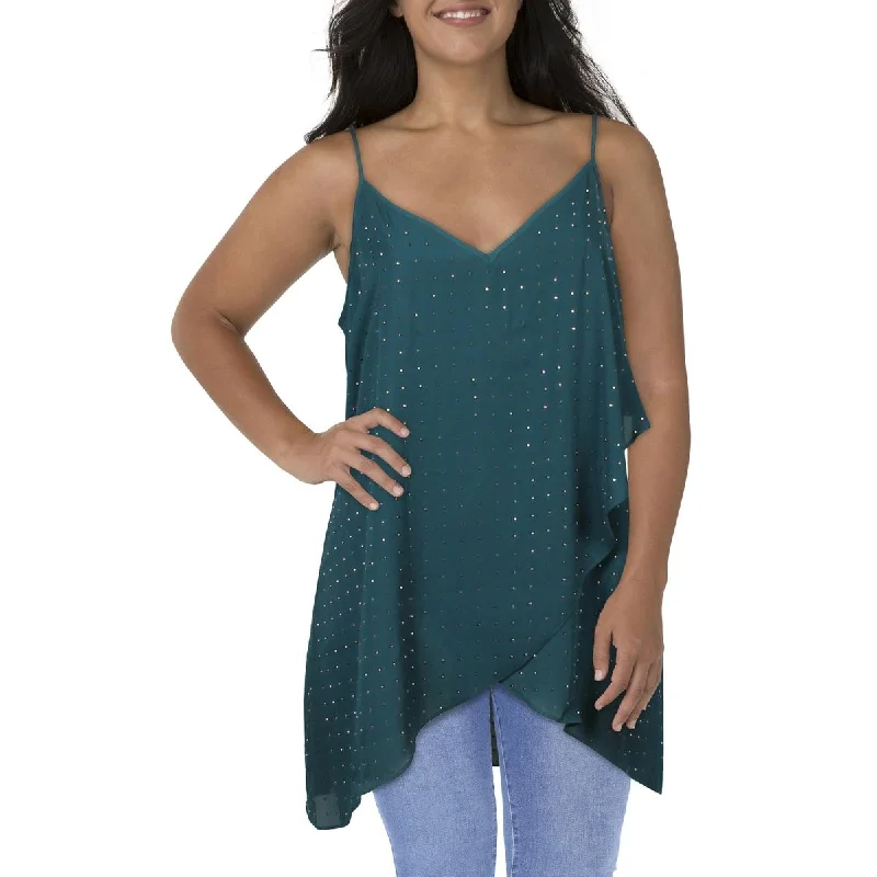 Steals and Deals City Chic Womens Plus Studded  Cami