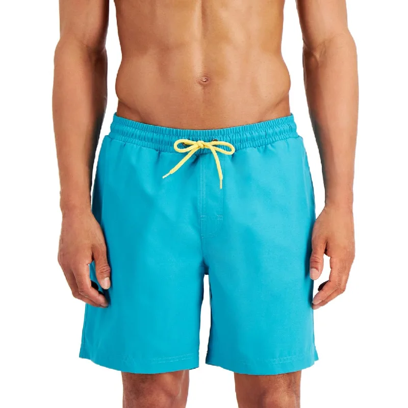Year-End Clearance Club Room Mens Performance Beachwear Swim Trunks