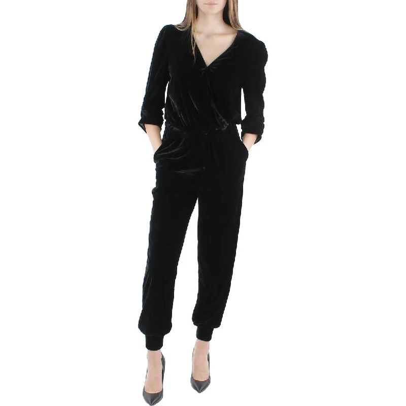 Exclusive Online Offer Generation Love Womens Velvet Jogger Jumpsuit