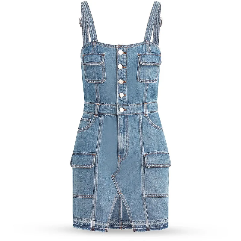 Stock Clearance Hudson Womens Reconstructed  Mini Dress