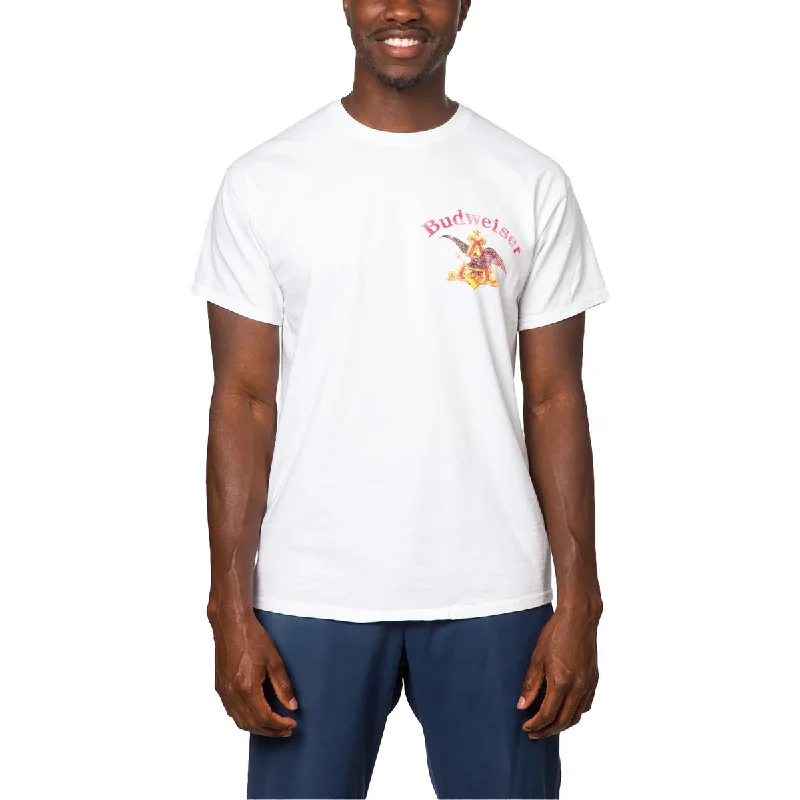 Exclusive Access Junk Food Mens Budweiser Logo Graphic T-Shirt