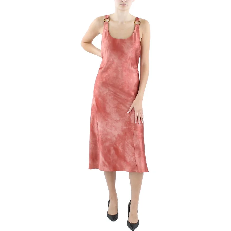 Clearance Sale Lauren Ralph Lauren Womens Cocktail Midi Slip Dress