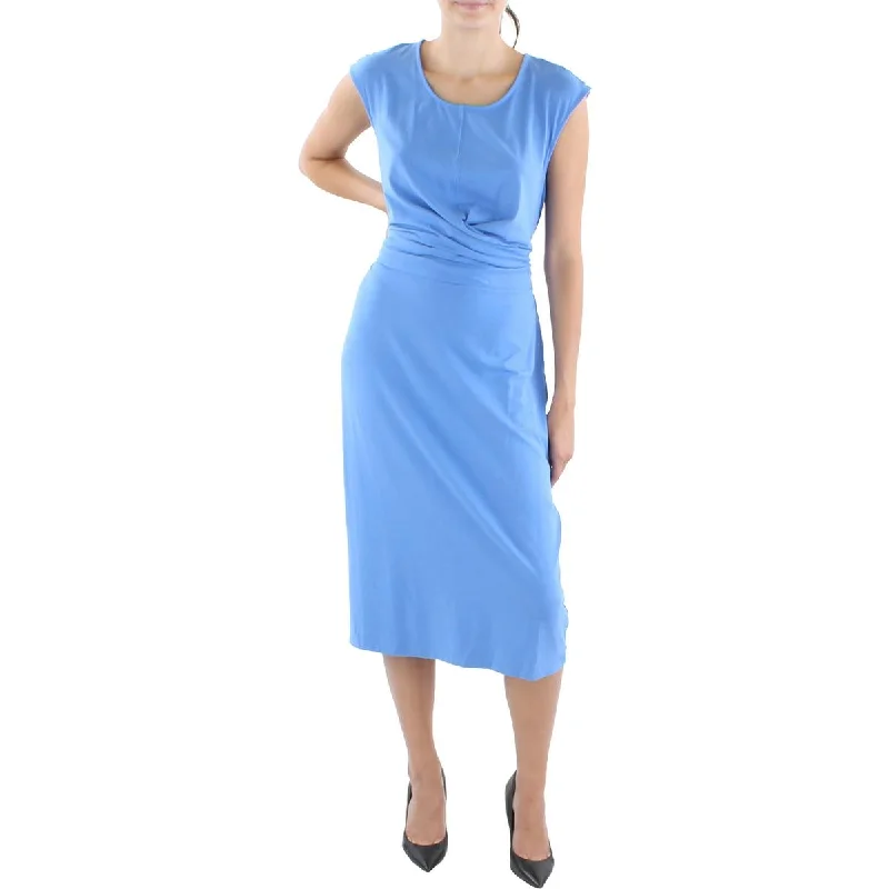 Mega Deal Lauren Ralph Lauren Womens Heathered Sleeveless Midi Dress