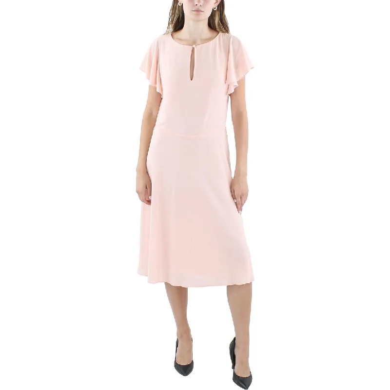 Savings Spectacular Lauren Ralph Lauren Womens Office Business Fit & Flare Dress