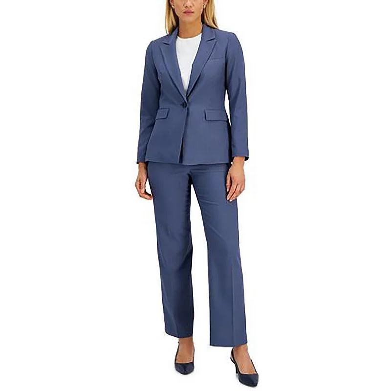 Exclusive Savings Le Suit Womens Striped Office One-Button Blazer