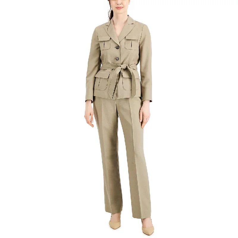 Price Slash Le Suit Womens Utility Work Wear Belted