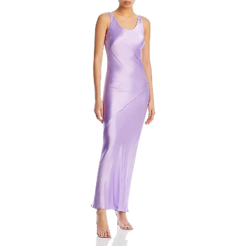 Don't Wait Line & Dot Womens Adelyn Tencel Slip Dress