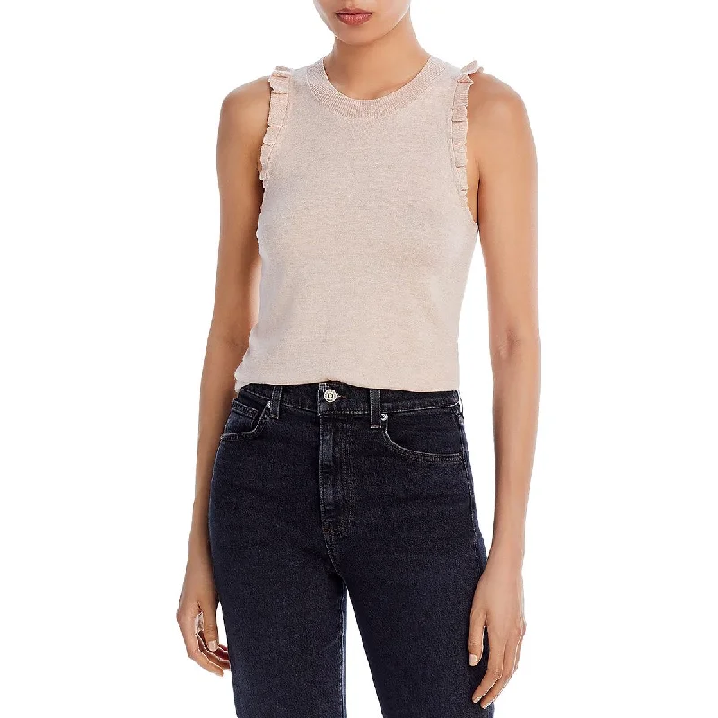 Anniversary Sale Paige Womens Metallic Wool Blend Pullover Top