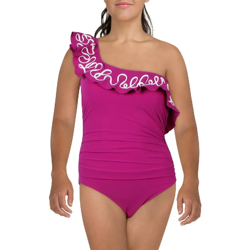 Big Discounts Profile by Gottex Womens Ruffled  One-Piece Swimsuit