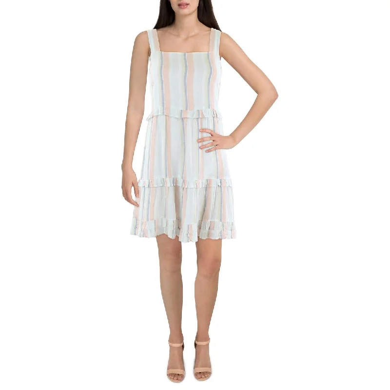 Act Fast Rails Womens Summer Mini Sundress