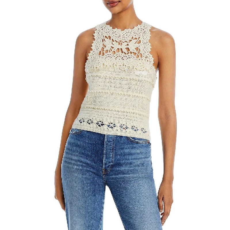 Deal Zone Sea Womens Gia Wool Pullover Top