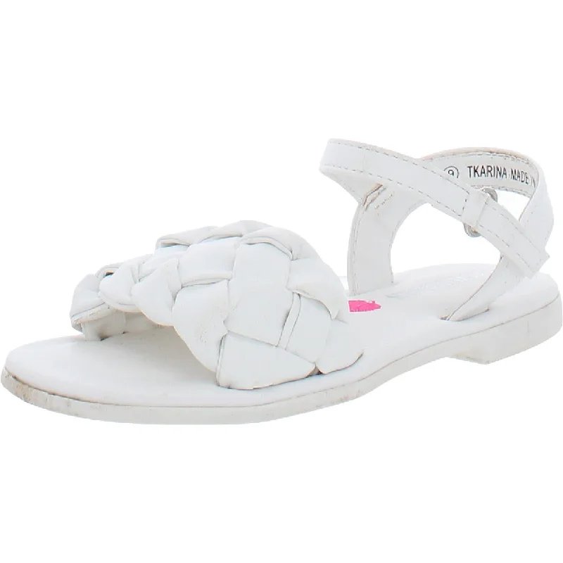 Extra Savings Steve Madden Karina Open Toe Flat Ankle Strap