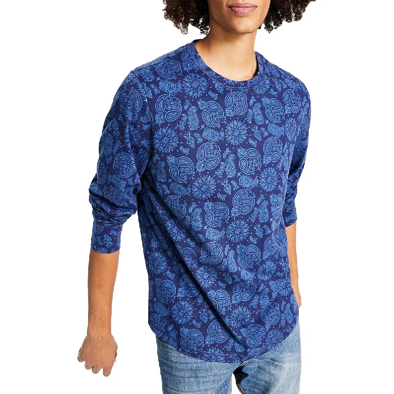 Buy More, Save More Sun + Stone Mens Printed Knit T-Shirt