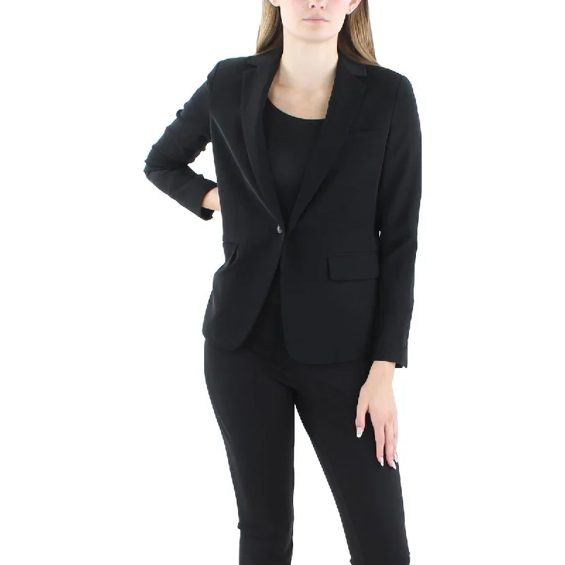 Limited Edition Vince Womens Solid  One-Button Blazer