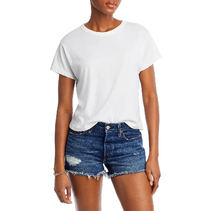 Daily Specials Vintage Havana Womens Crew Neck Casual Pullover Top