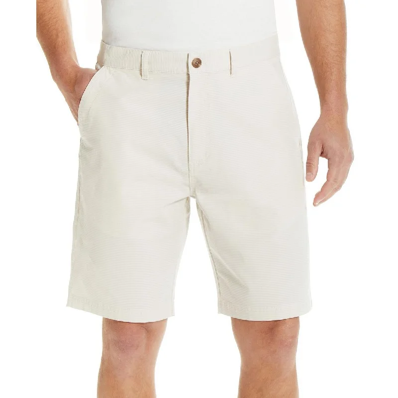 Limited Quantity Weatherproof Vintage Mens Stretch 9" Inseam Flat Front