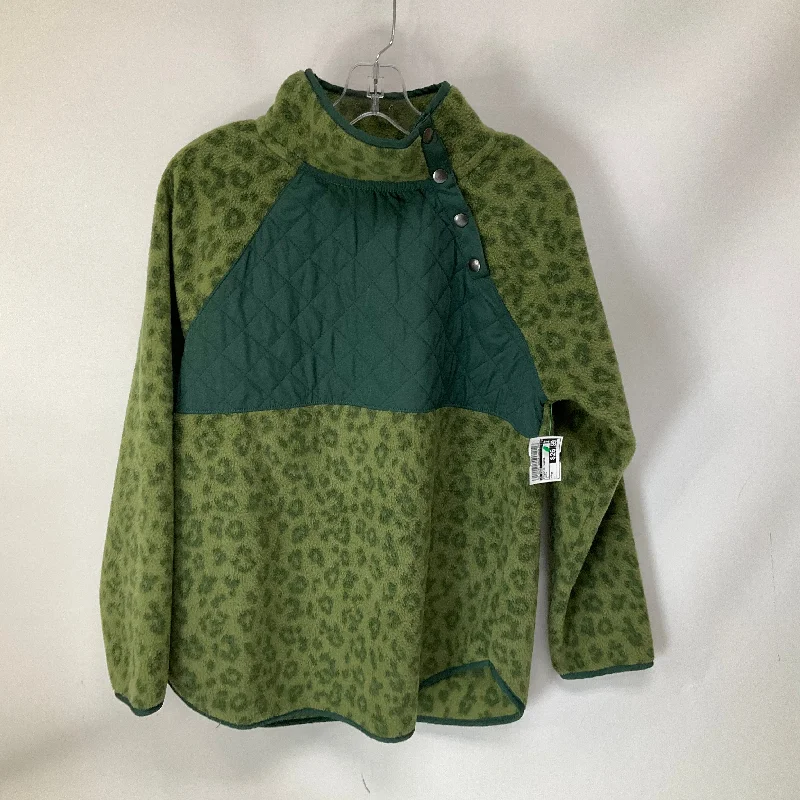 Now or Never Athletic Fleece By J. Crew In Green, Size: M