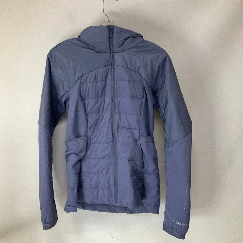 Value Deals Athletic Jacket By Lululemon In Blue, Size: 8