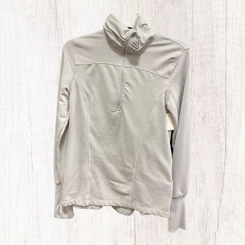 Friends and Family Sale Athletic Jacket By Mondetta In Grey, Size: M