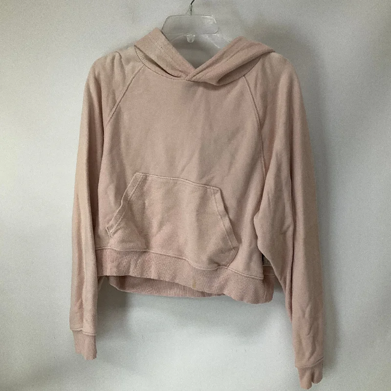 Discount Days Athletic Sweatshirt Hoodie By Aerie In Pink, Size: M