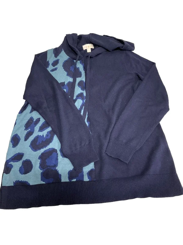 Best Bargains Blue Sweater Belle By Kim Gravel, Size S