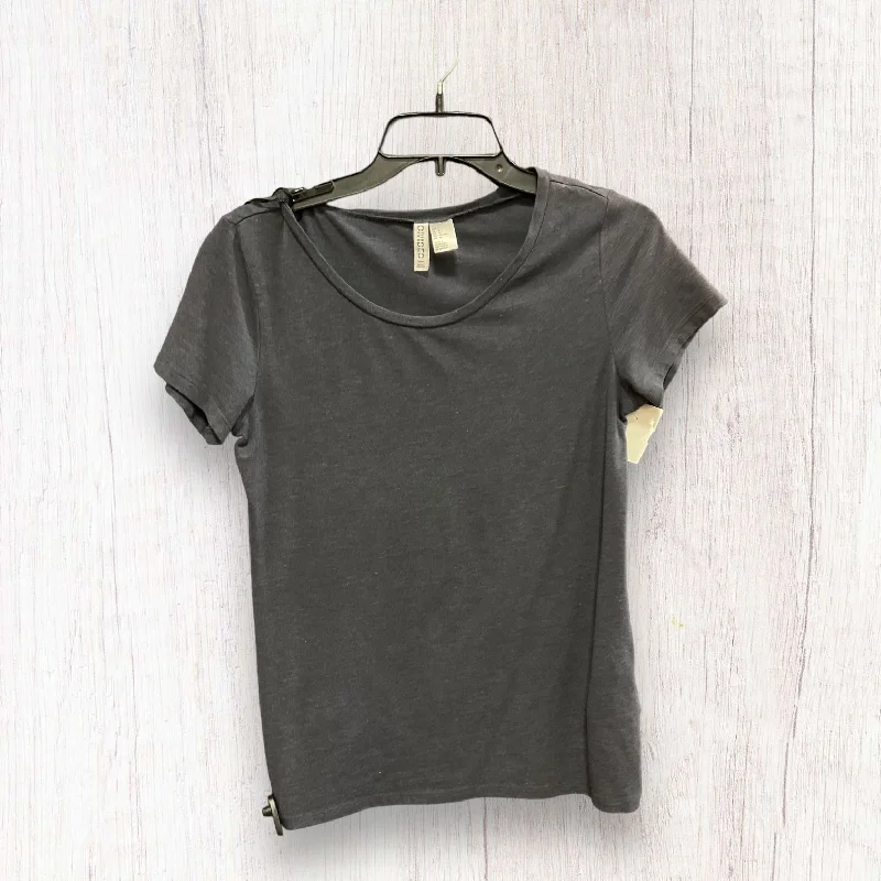 Hurry In Blue Top Short Sleeve Basic Divided, Size M