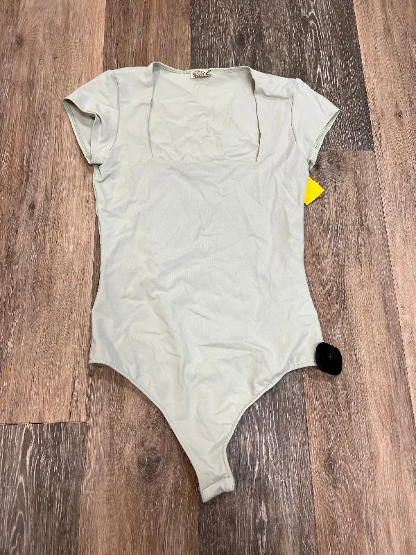 Final Markdown Bodysuit By Free People In Green, Size: S