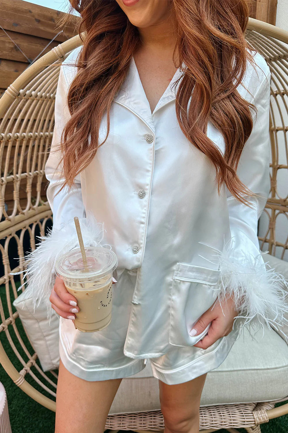 Epic Deals BuddyLove Prescott White Pajamas